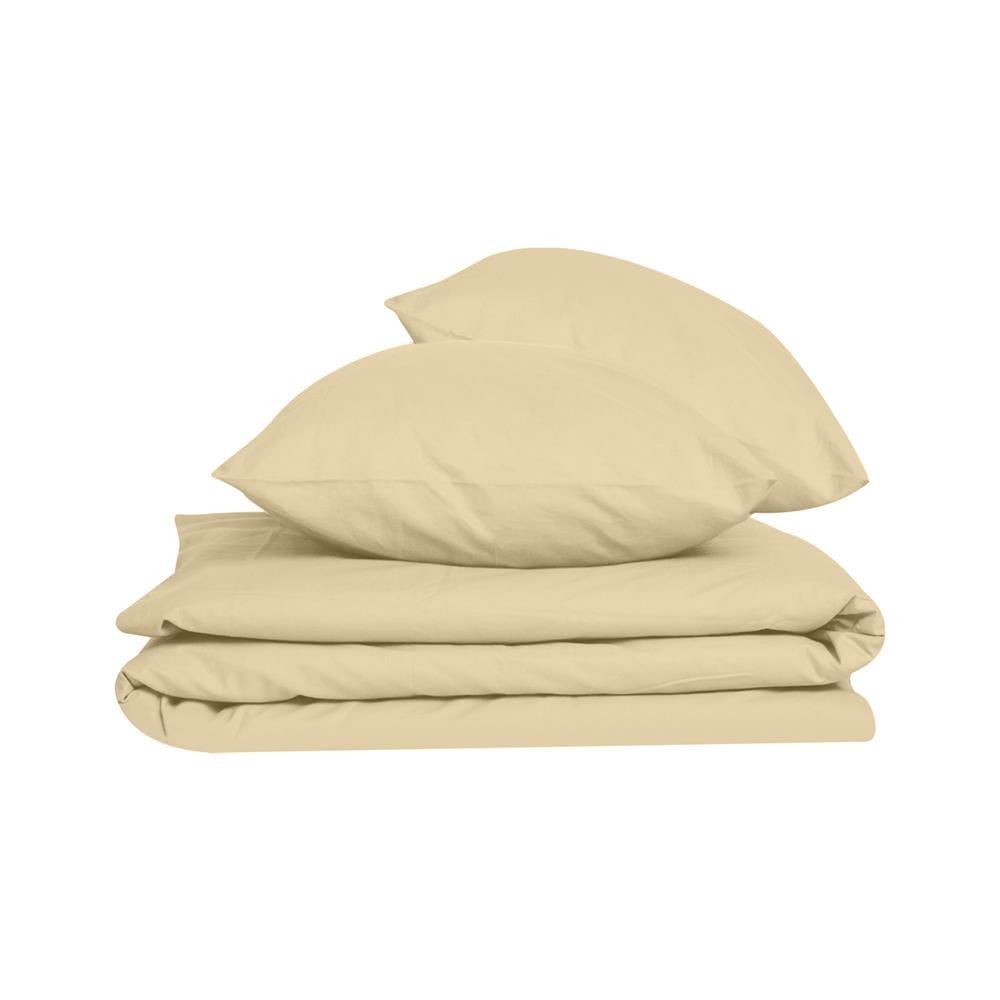 ชุดผ้าปูที่นอน 7 ฟุต 3 ชิ้น BED CLIP MICROTEX 14 นิ้ว สี BEIGE
