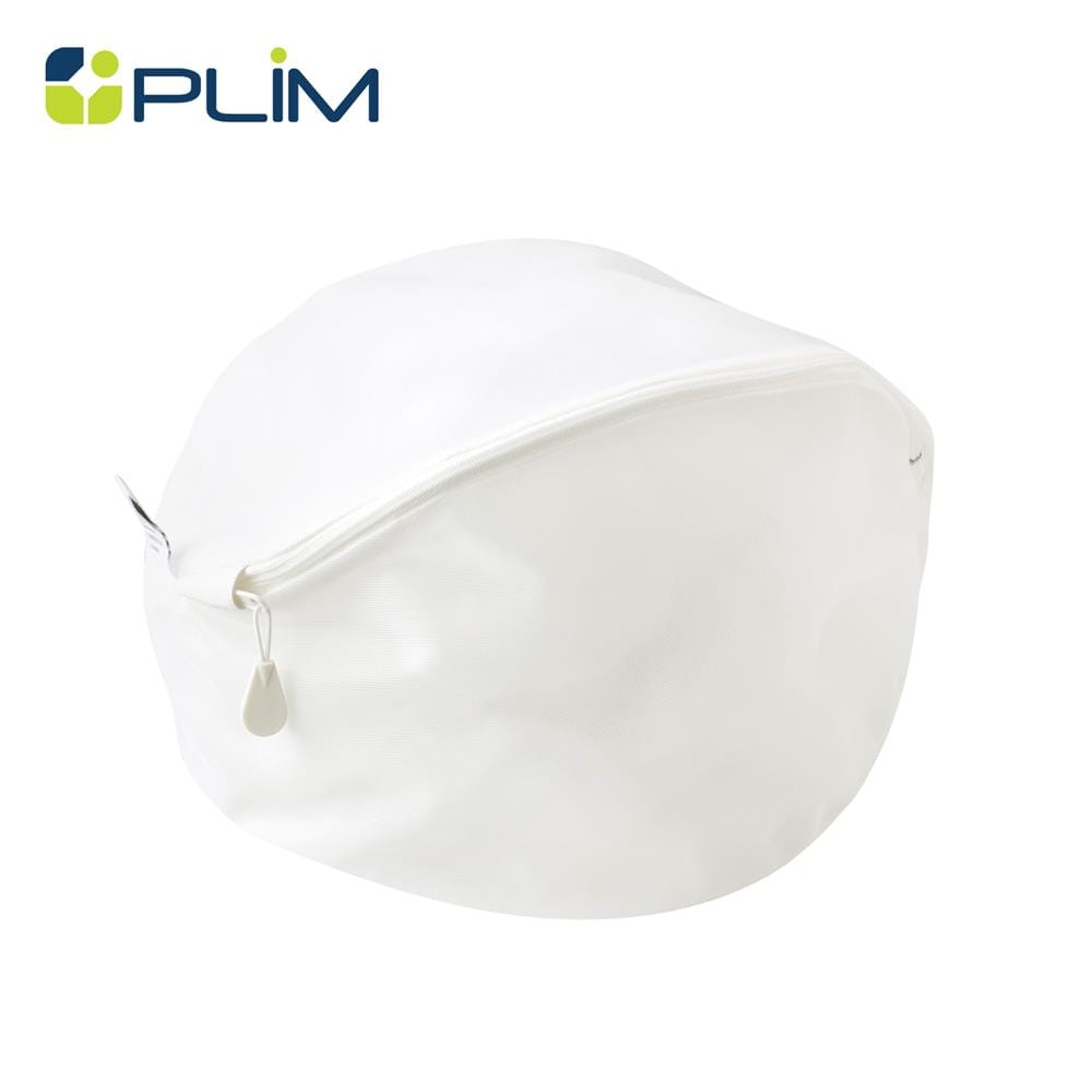 ถุงซักผ้าทรงกลมเนื้อละเอียด 30x20x10 ซม. PLIM MESH สีขาว_1