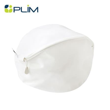 ถุงซักผ้าทรงกลมเนื้อละเอียด 30x20x10 ซม. PLIM MESH สีขาว_0