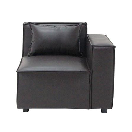 โซฟา KONCEPT ROBERTO 19213265 สีน้ำตาลเข้ม_0