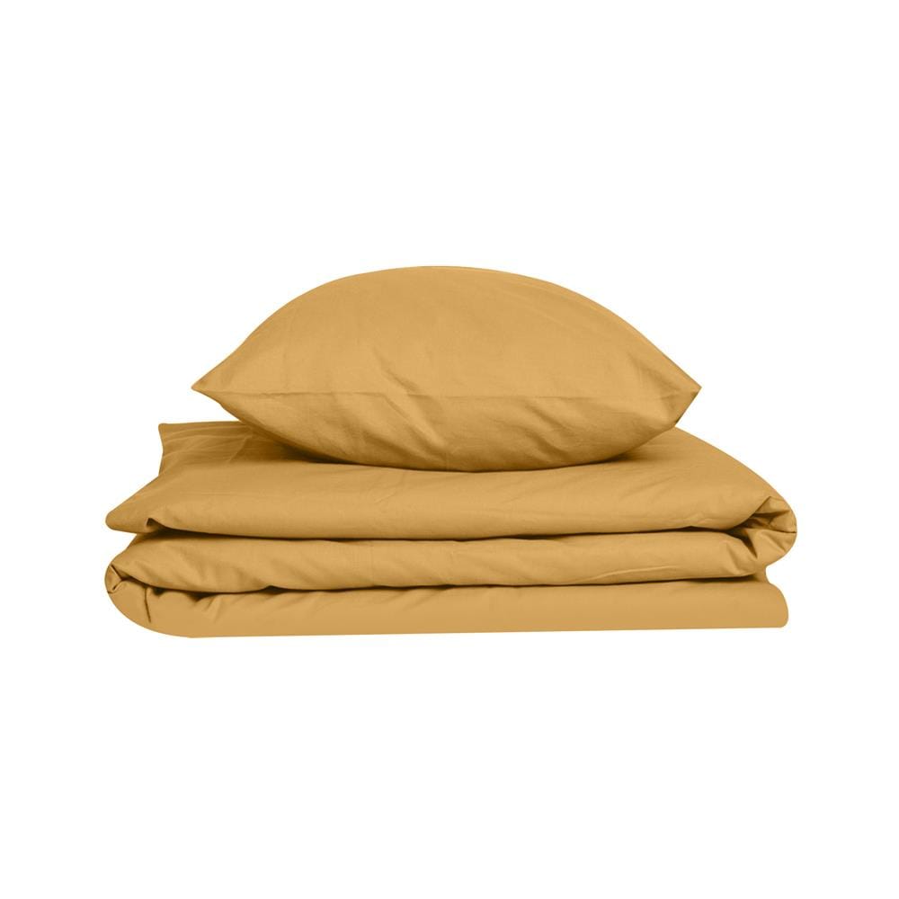 ชุดผ้าปูที่นอน 4 ฟุต 2 ชิ้น BED CLIP MICROTEX 12 นิ้ว สี YELLOW