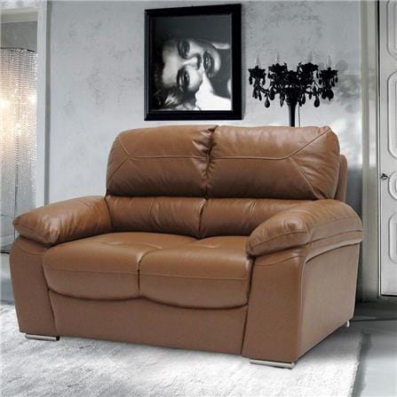 โซฟา 2 ที่นั่ง SB FURNITURE LILONG 19181399 สีน้ำตาล_1