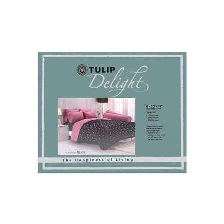 ชุดผ้าปูที่นอน 6 ฟุต (ชุด 5 ชิ้น) TULIP DELIGHT 60012-DL116_3