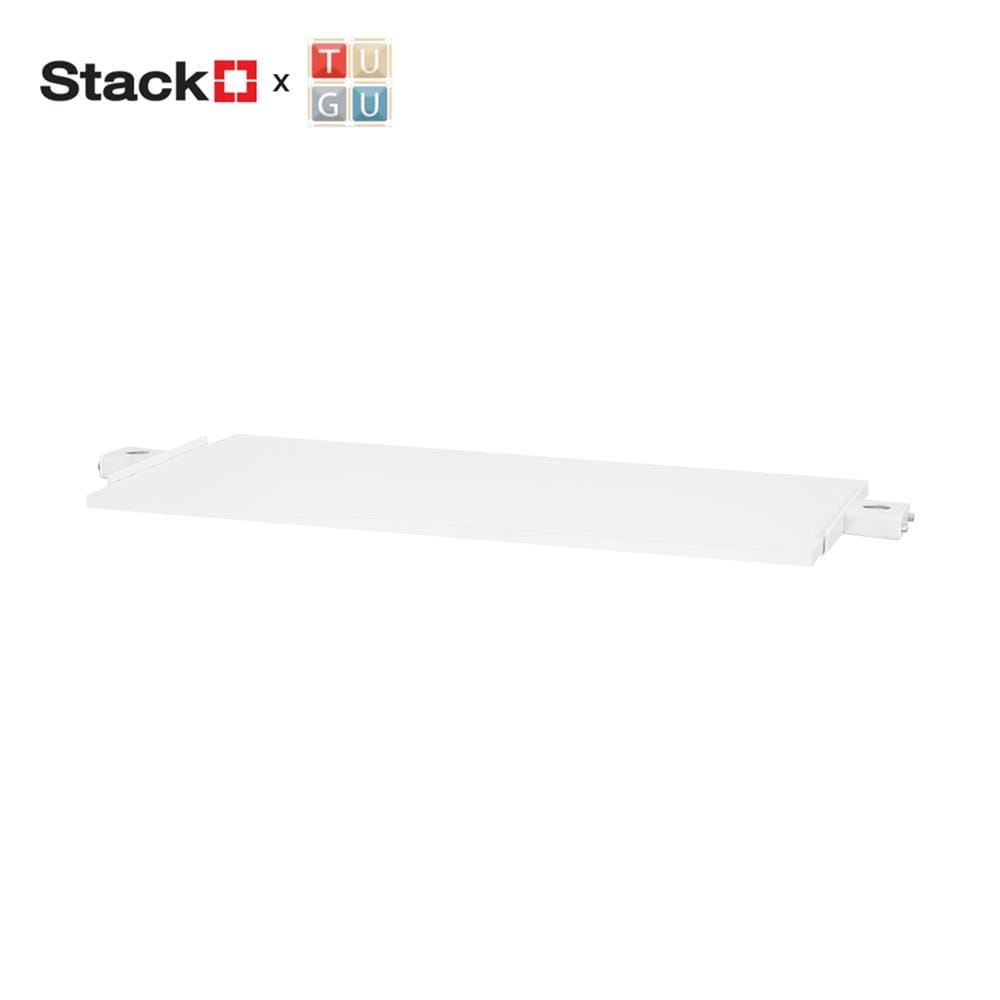 แผ่นชั้นไม้ MDF STACKO X TUGU 80X40X1.5 ซม. สีขาว