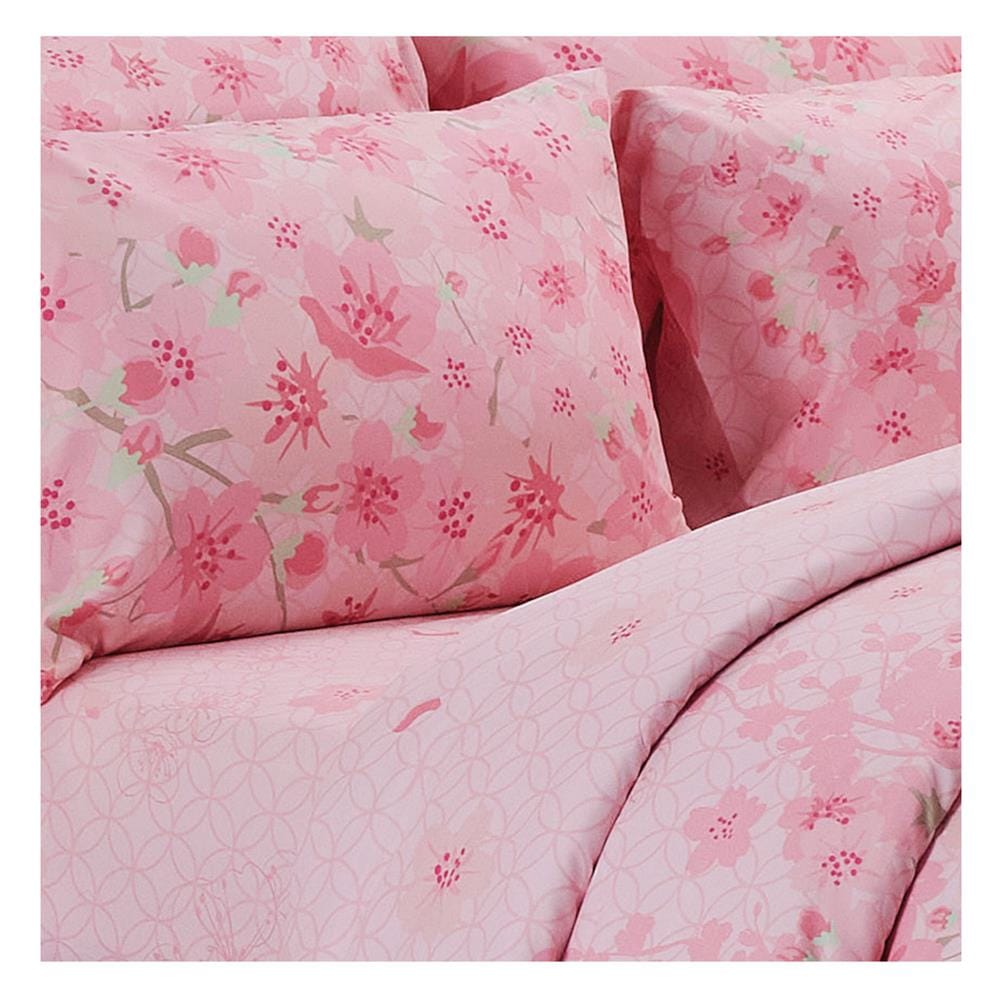 ชุดผ้าปูที่นอน 6 ฟุต 5 ชิ้น TULIP DELIGHT 60012-DL115
