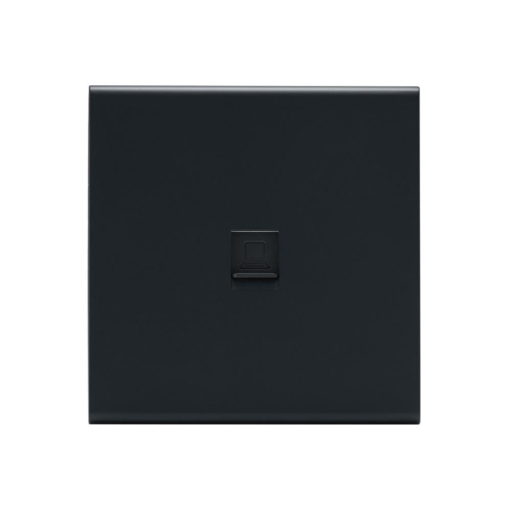 เต้ารับคอมพิวเตอร์ CAT6 SAHN D18-BL สีดำ_1