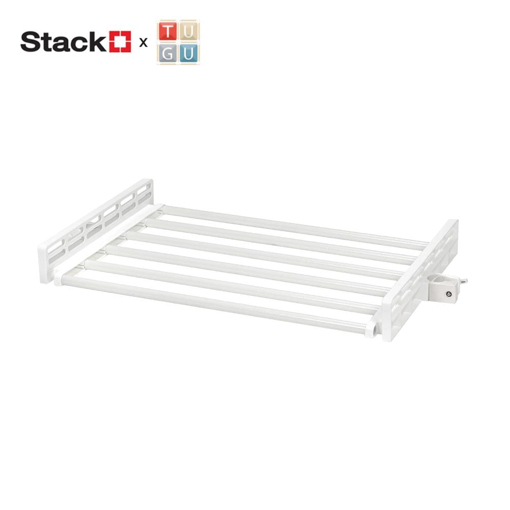 ชั้นราวแขวน STACKO X TUGU 85 ซม. สีขาว