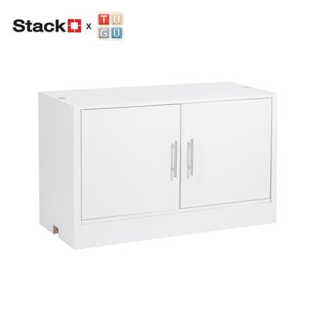 กล่องบานปิด MDF STACKOXTUGU 92.6X40X57 ซม. สีขาว_0