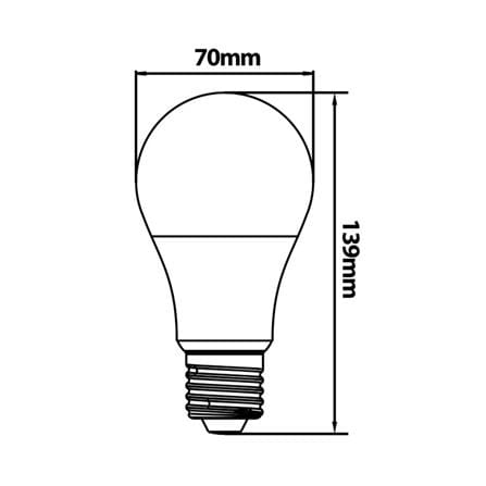 หลอด LED LUMAX ECO PLUS GEN2 19 วัตต์ DAYLIGHT E27_4