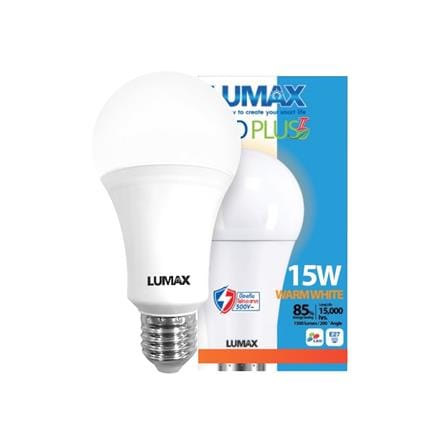 หลอด LED LUMAX ECO PLUS GEN2 15 วัตต์ WARM WHITE E27_1