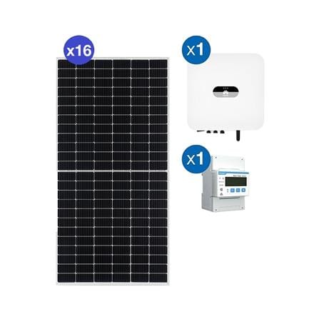 โซลาร์รูฟ 10 กิโลวัตต์ 3 เฟส ระบบออนกริด HOME SOLAR NORMAL PACKAGE XL
