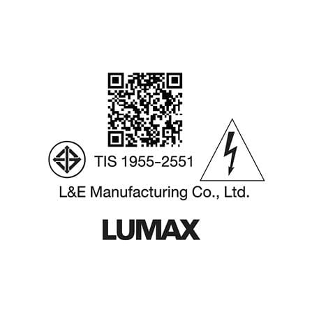 ไฟช่อ LED L&E 01-A0195 70 วัตต์ WARM WHITE สีทอง 1 หัว_5