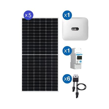 โซลาร์รูฟ 3 กิโลวัตต์ 1 เฟส ระบบออนกริด HOME SOLAR PREMIUM PACKAGE S_0