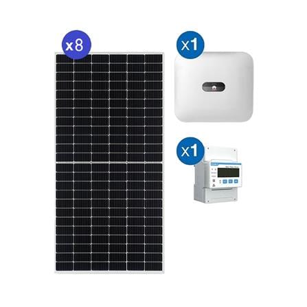 โซลาร์รูฟ 5 กิโลวัตต์ 3 เฟส ระบบออนกริด HOME SOLAR NORMAL PACKAGE L