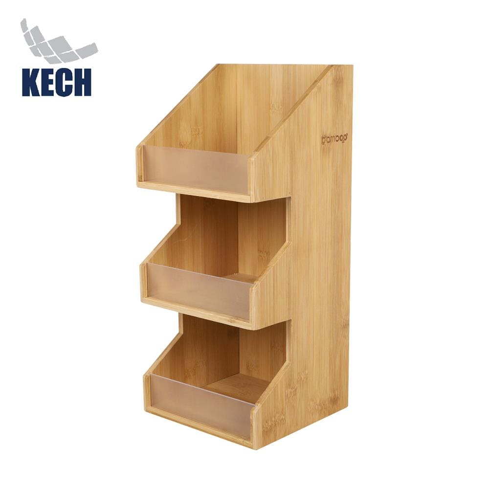 ชั้นใส่ของอเนกประสงค์ 3 ชั้น KECH BAMBOO MINI