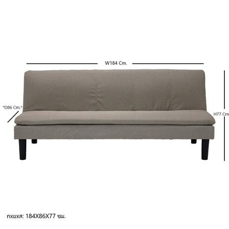 โซฟาเบด KONCEPT MONICK 19197690 สีน้ำตาลอ่อน_4