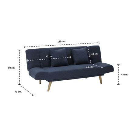 โซฟาเบด KONCEPT MANNER 19170389 สีน้ำเงิน_5