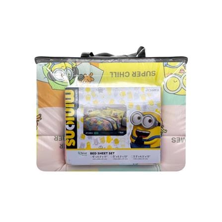 ชุดผ้าปูที่นอน 5 ฟุต (ชุด 6 ชิ้น) JESSICA MINIONS 22015-T020_3
