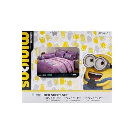 ชุดผ้าปูที่นอน 5 ฟุต 5 ชิ้น JESSICA MINIONS 20165-T019_3
