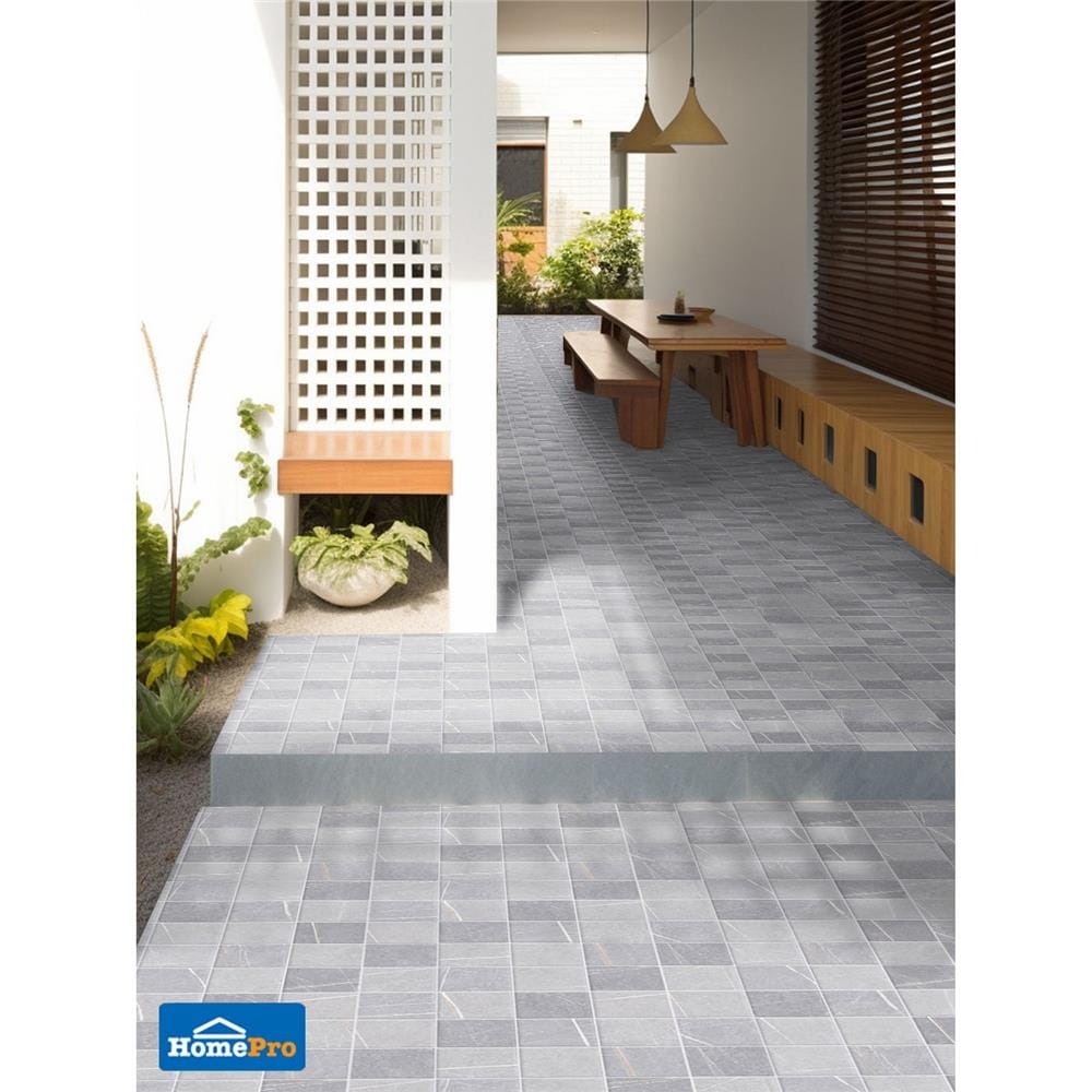 กระเบื้องพื้น 16x16 นิ้ว TARA เฟอร์เรนห์ เทา (CIR) PM 0.96 ตร.ม.