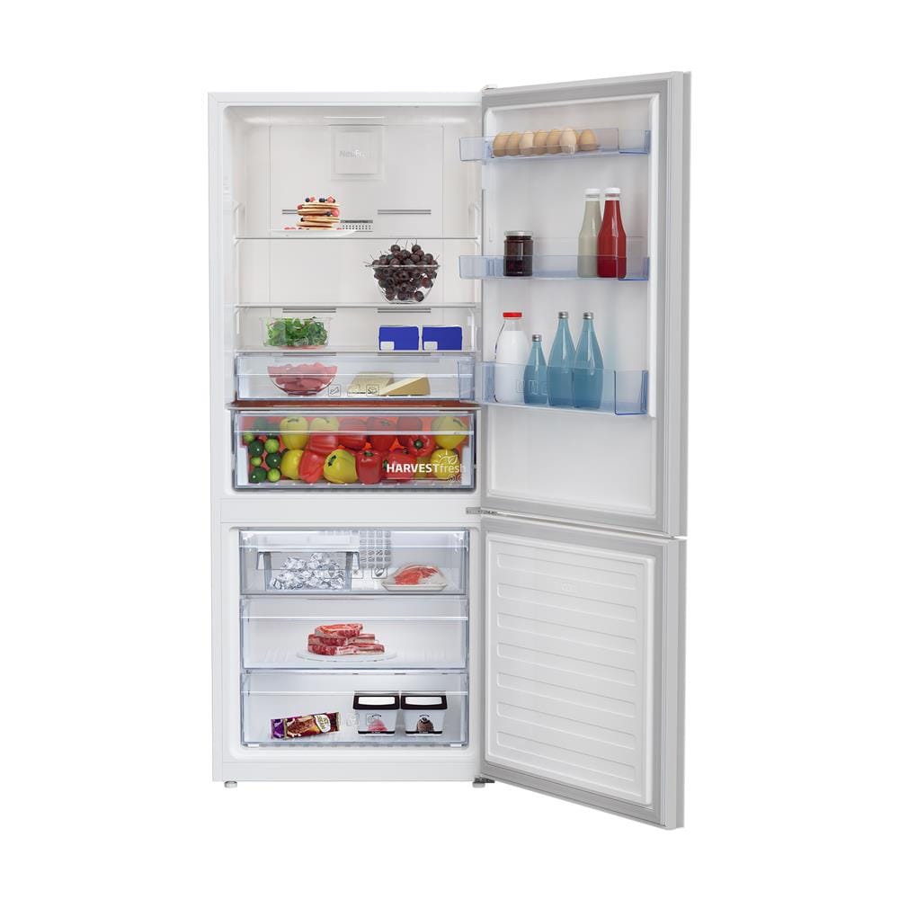 ตู้เย็น 2 ประตู BEKO RCNT415E20VZHFGW 14 คิว กระจกขาว