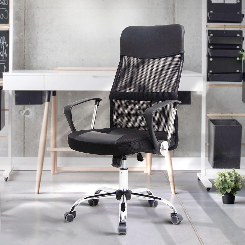 เก้าอี้สำนักงาน U-RO DECOR HIRO 000001999 สีดำ