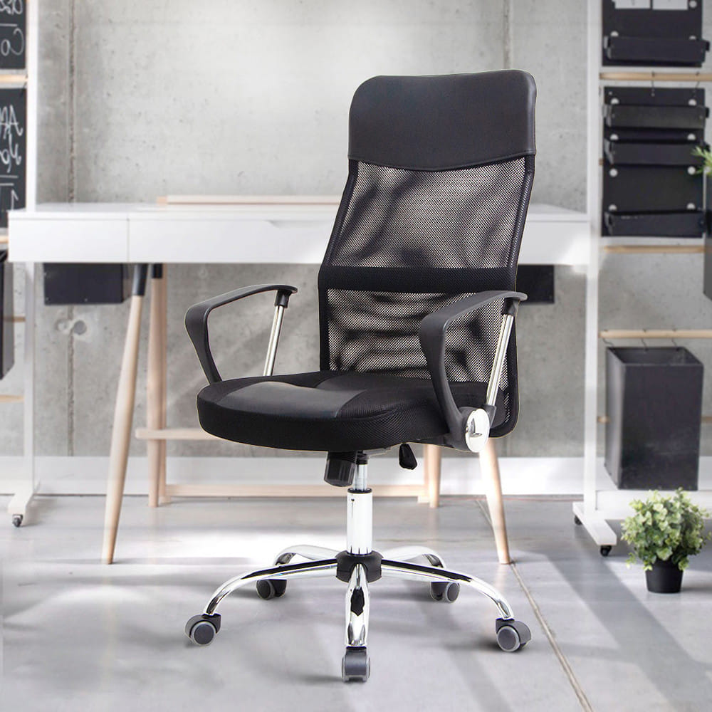 เก้าอี้สำนักงาน U-RO DECOR HIRO 000001999 สีดำ