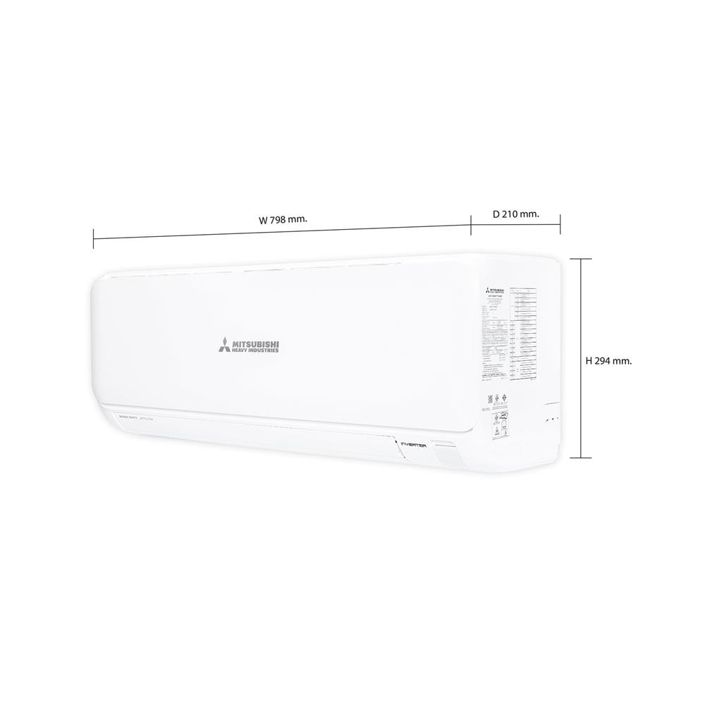 แอร์ผนัง MITSUBISHI HEAVY DUTY DXK13YYM-W1 12292 บีทียู อินเวอร์เตอร์
