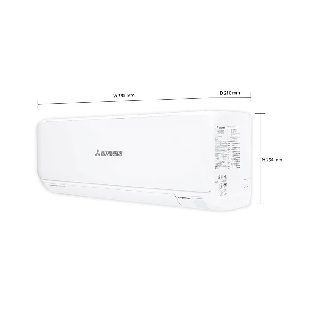 แอร์ผนัง MITSUBISHI HEAVY DUTY DXK15YYM-W1 15532 บีทียู อินเวอร์เตอร์