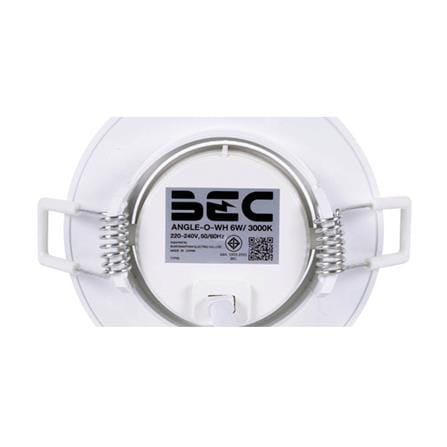 ดาวน์ไลท์ LED BEC ANGLE 3.5 นิ้ว 6 วัตต์ WARM WHITE สีขาว_6