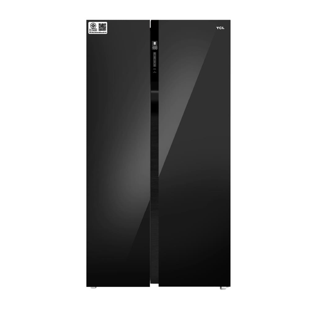 ตู้เย็น SIDE BY SIDE TCL RT62GPSBD 22.3 คิว กระจกดำ อินเวอร์เตอร์