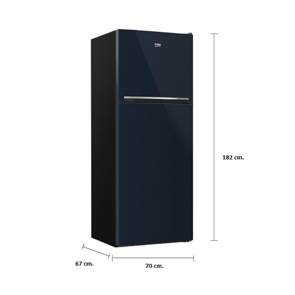 ตู้เย็น 2 ประตู BEKO RDNT470I10VJHFUBL 14.6 คิว สีน้ำเงิน