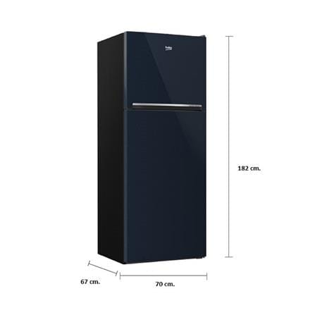 ตู้เย็น 2 ประตู BEKO RDNT470I10VJHFUBL 14.6 คิว สีน้ำเงิน_6