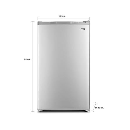 ตู้เย็น 1 ประตู BEKO RS9222S 3.3 คิว สีเงิน_4
