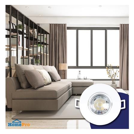 ดาวน์ไลท์ LED BEC ANGLE 3.5 นิ้ว 6 วัตต์ DAYLIGHT สีขาว_4