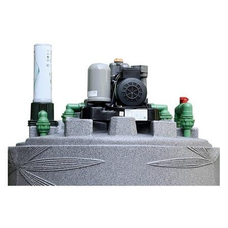 ถังเก็บน้ำ DOS NATURA WTP NSN 1000 ลิตร+DOS-DUPONT+ปั๊มน้ำ HITACHI WMP250XX สี GRANITE GREY_2