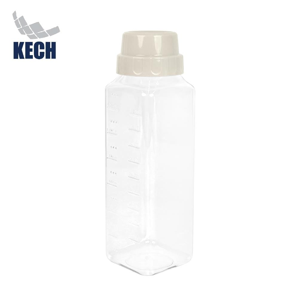 ขวดน้ำพลาสติก PET KECH FUKA 1.4 ลิตร สีครีม