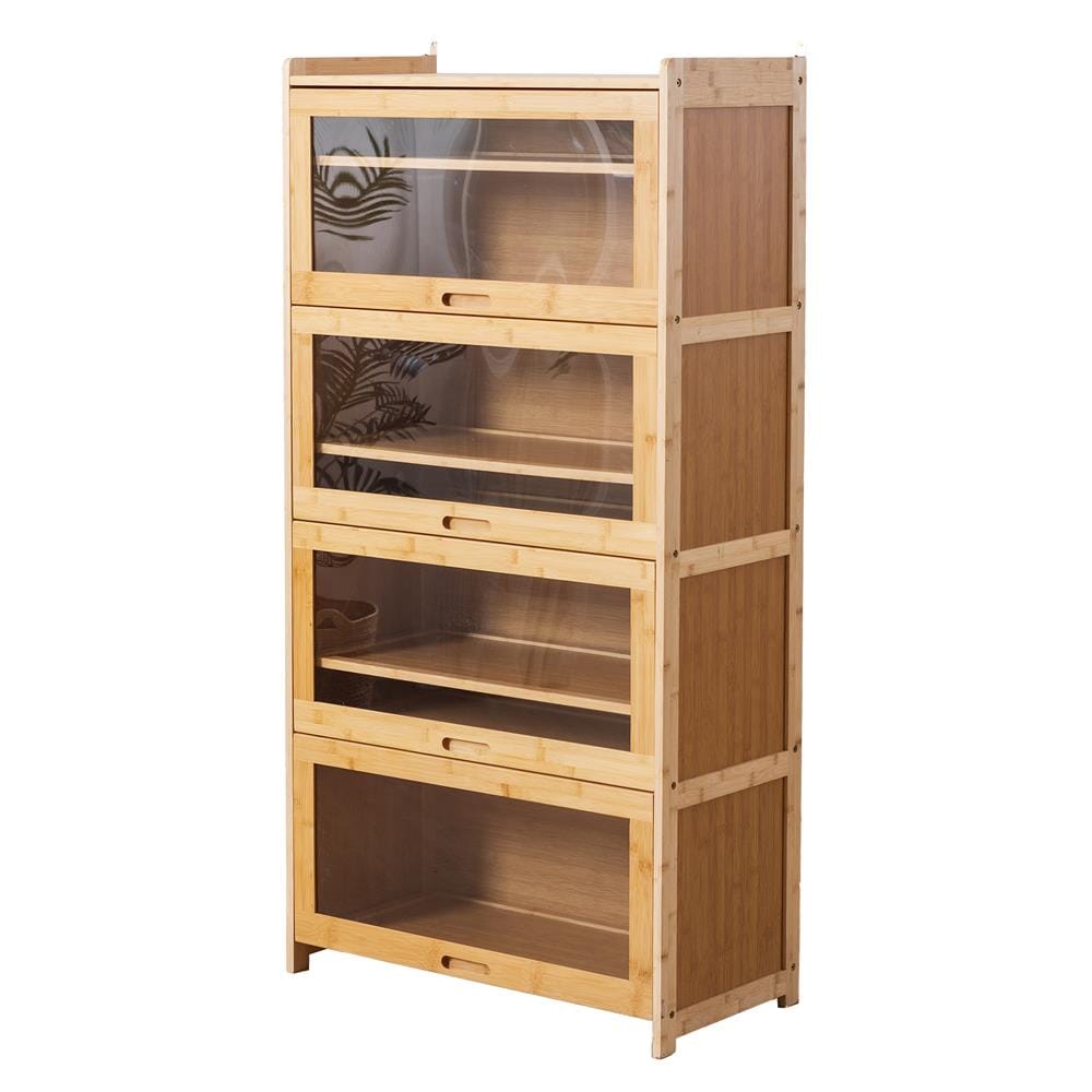 ตู้วางรองเท้า 4 บานเปิด FURDINI MORI SL2439 สี NATURAL_0