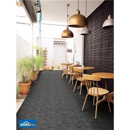 กระเบื้องพื้น 16x16 นิ้ว DURAGRES โนมิน่า ดำ (AF) A 0.96 ตร.ม._4