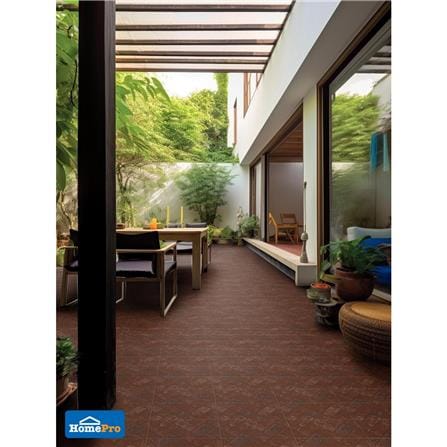 กระเบื้องพื้น 16x16 นิ้ว DURAGRES เชว่า น้ำตาล (AF) A 0.96 ตร.ม._2