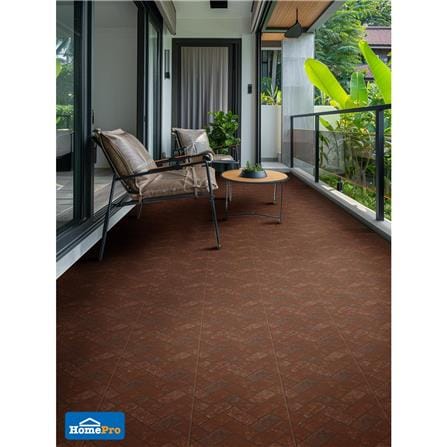 กระเบื้องพื้น 16x16 นิ้ว DURAGRES เชว่า น้ำตาล (AF) A 0.96 ตร.ม._4