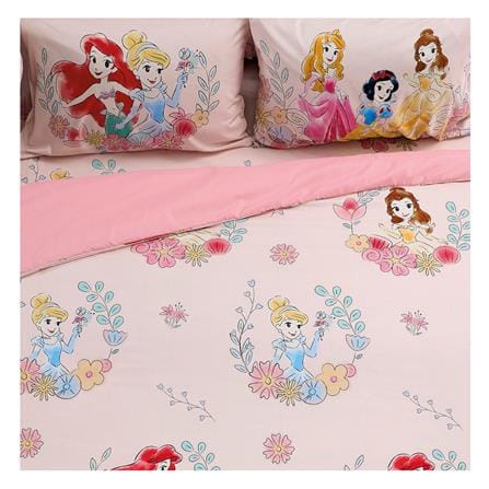 ชุดผ้าปูที่นอน 6 ฟุต 5 ชิ้น TULIP PRINCESS 60111-DLD023_1