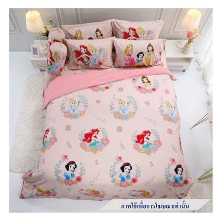 ชุดผ้าปูที่นอน 6 ฟุต 5 ชิ้น TULIP PRINCESS 60111-DLD023_0