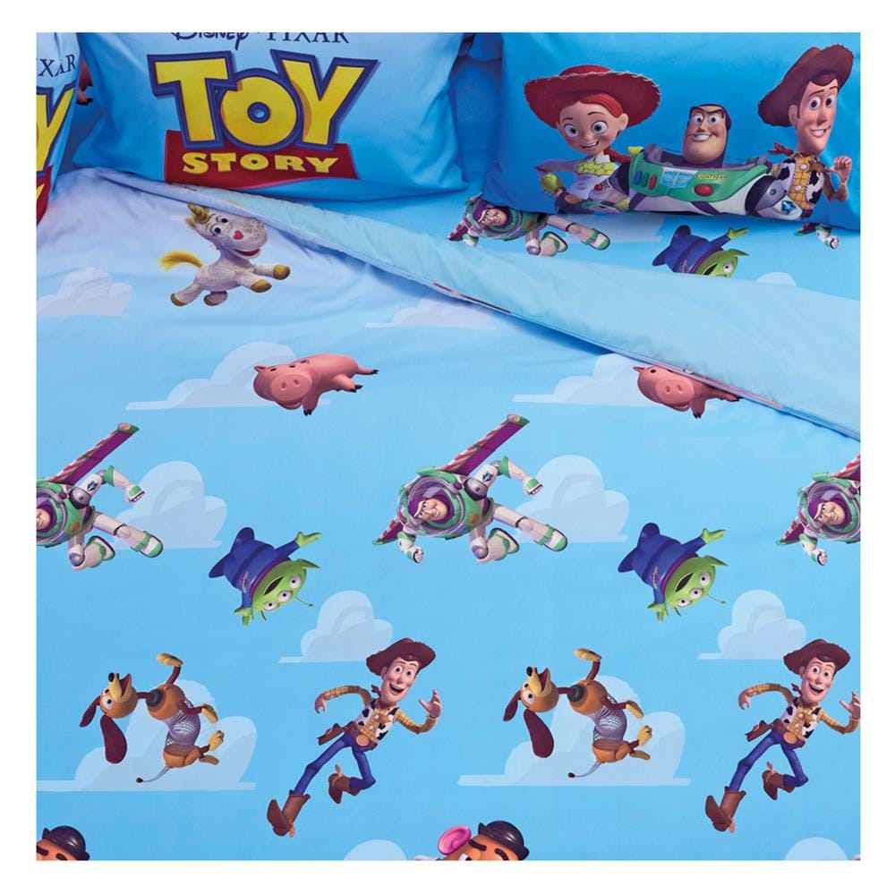 ชุดผ้าปูที่นอน 6 ฟุต 6 ชิ้น TULIP TOY STORY 60255-DLD021