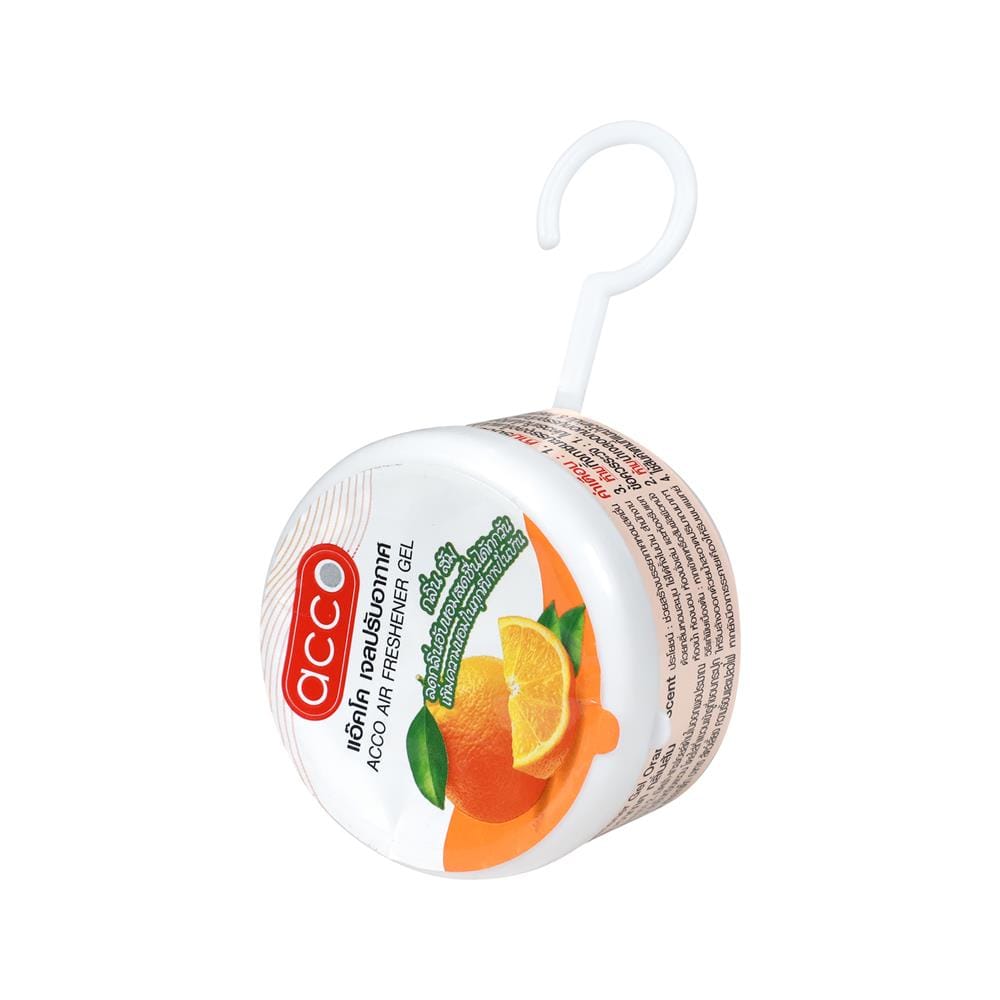 เจลปรับอากาศ ACCO 60 กรัม ORANGE แพ็ก 6 ชิ้น