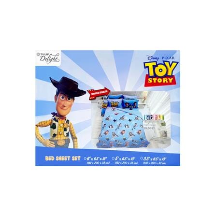 ชุดผ้าปูที่นอน 6 ฟุต 5 ชิ้น TULIP TOY STORY 60111-DLD021_3