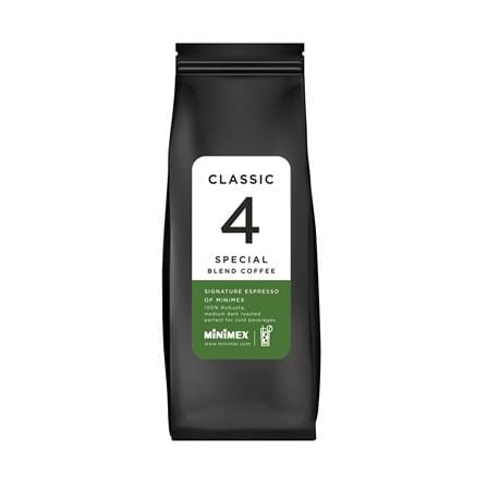 เมล็ดกาแฟคั่ว MINIMEX CLASSIC สูตร 4 250 กรัม_0