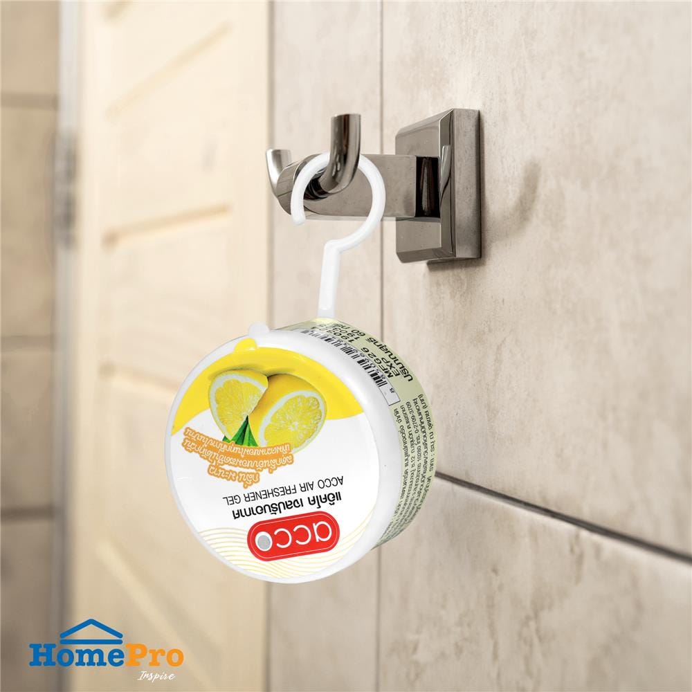 เจลปรับอากาศ ACCO 60 กรัม LEMON แพ็ก 6 ชิ้น