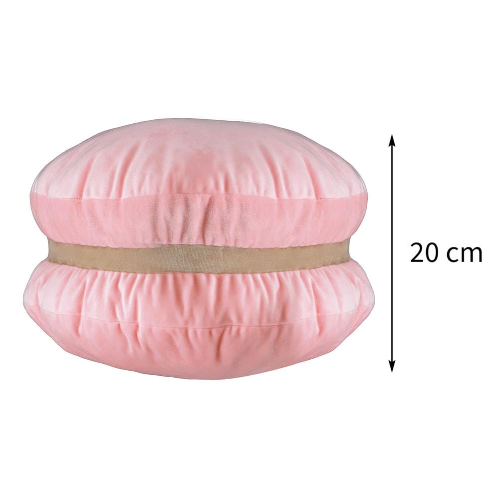 หมอนอิง HOME LIVING STYLE MACARON 16X16 นิ้ว สีชมพู
