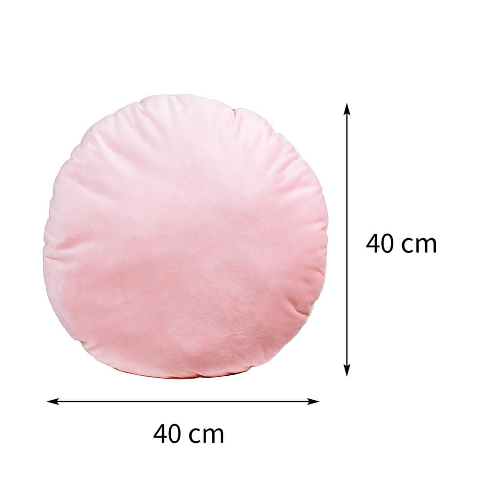 หมอนอิง HOME LIVING STYLE MACARON 16X16 นิ้ว สีชมพู
